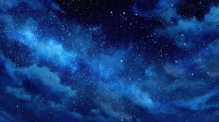 Obraz premium A 4K photo of perfect starry night sky background.