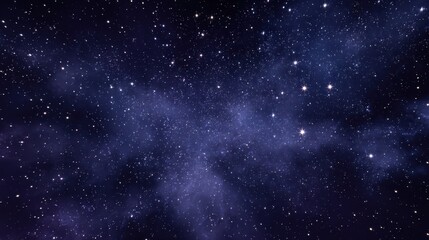 Naklejka premium A 4K photo of perfect starry night sky background.