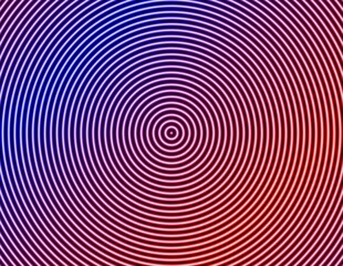 A vibrant abstract background with concentric circle formations, featuring a gradient of warm and cool colors, suitable for modern designs and creative projects.