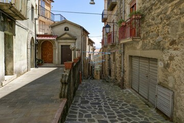 The village of Sessa Cilento in Campania, Italy.