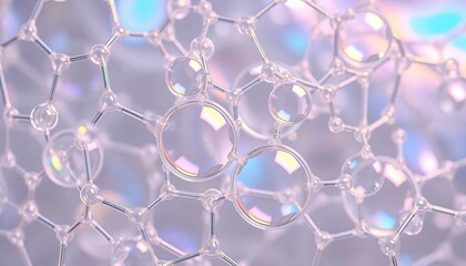abstract background with bubbles