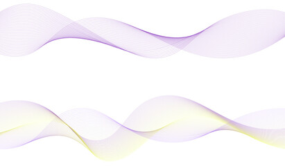 abstract vector background with wavy lines . Abstract grey, white wavy smooth element swoosh speed wave modern stream curve and technology lines on transparent background.