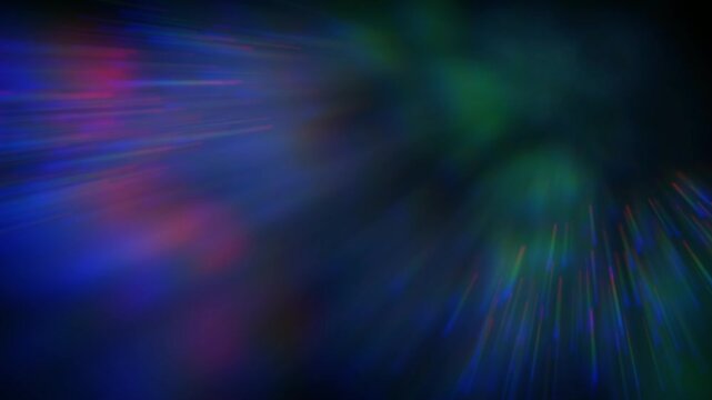 Animated background simulating light passing through prisms