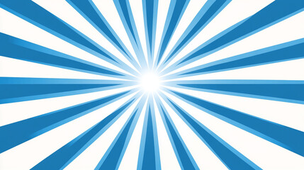 Fototapeta premium A blue and white striped background featuring a prominent blue line in the middle. The abstract blue lines create a dynamic and colorful composition, with the solid white line standing out as a sharp 