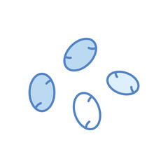 Chia Seeds Vector icon