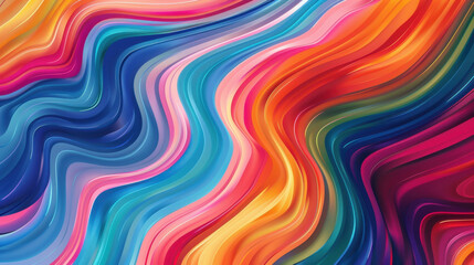 Obraz premium abstract colorful wave background