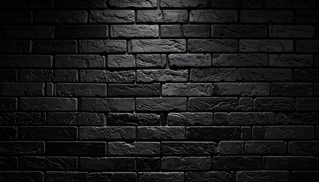 Fondo con textura de ladrillos negros