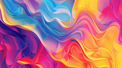 Obraz premium abstract colorful wave background