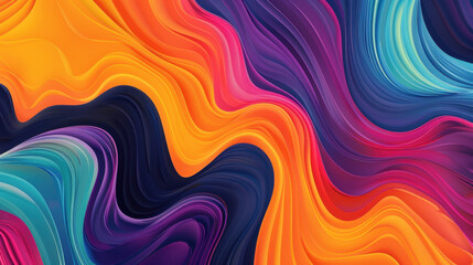 abstract colorful wave background