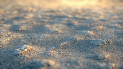Detailed Close-Up of Sandy Surface Texture