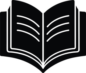 book open icon vector illustration