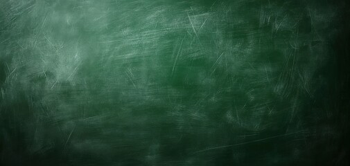 classroom or education space with a classic green chalkboard featuring a smooth texture and blank surface, perfect for writing lessons, learning, and academic teaching
