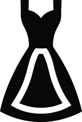 dress item icon vector illustration