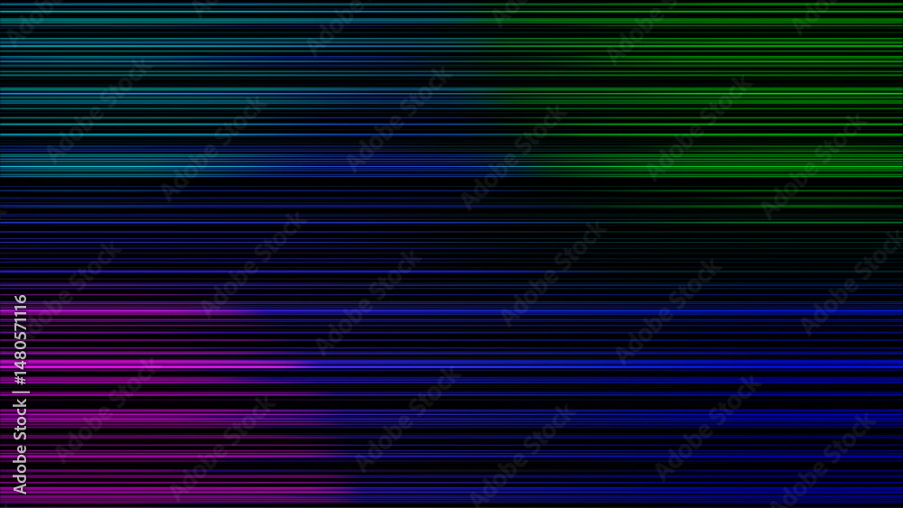 Poster abstract horizontal lines background with vibrant color gradients creates a modern and dynamic visua