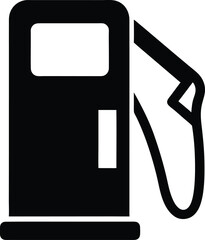 Gas Pump Fuel Icon Vector Illustration