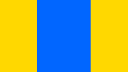 Abstract composition of bold yellow and blue vertical stripes creates a striking color field graphic ideal for diverse design applications