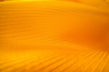 yellow acetate fabric textured background