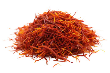 Fototapeta premium saffron isolated on white background