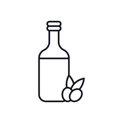 Olive Oil Vector icon