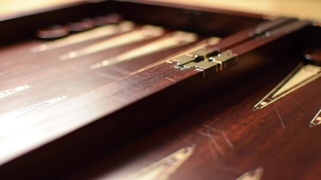Vintage Backgammon Board Close Up Texture For Your Creative Project