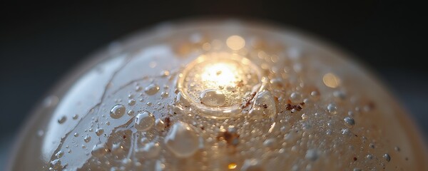 Celestial Orb, Ethereal, Glowing Light