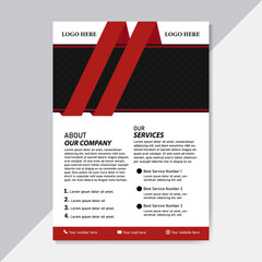  clean corporate And modern Flyer design.