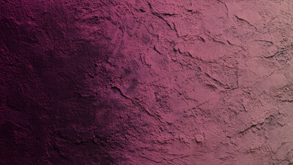 cracked stone wall background close up. Maroon grungy background