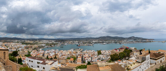 The Spanish city of Ibiza is the capital of the Balearic island of the same name, in the...