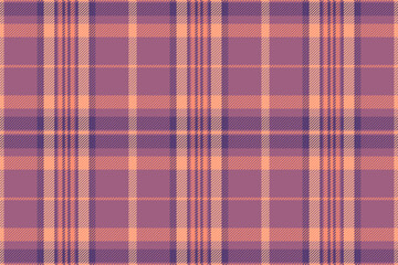 Subtle peach and mauve plaid pattern.  Perfect for textile design, apparel, home decor, or website backgrounds.