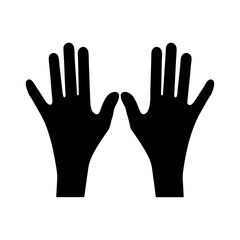 Two hands reaching out, a gesture of help or offering assistance
