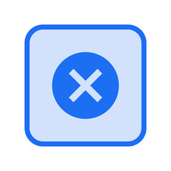 Fototapeta premium Cancel Filled