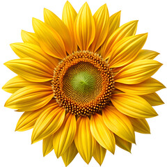 sunflower isolated on Transparent Background