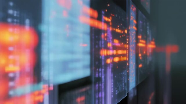 Closeup of a smart lighting control panel in an art gallery showcasing realtime data on lumens consumed integrating blockchain technology for transparent billing processes for artists. - Powered by Adobe