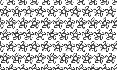 Abstract seamless pattern with elegant, interconnected shapes.  Perfect for backgrounds, textiles, website design, and branding.  Modern minimalist style conveys growth, connection, and continuity.