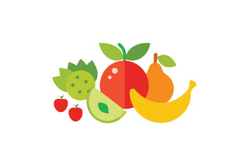 vector illustration of an apple