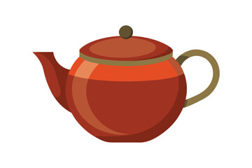 teapot isolated on white