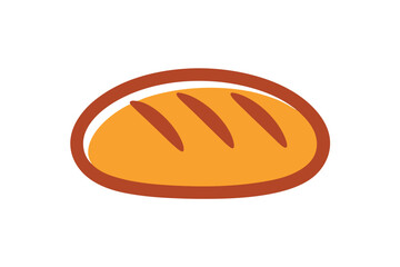 vector illustration of bread