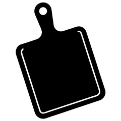 Cutting Board Icon Vector, Flat Style Design