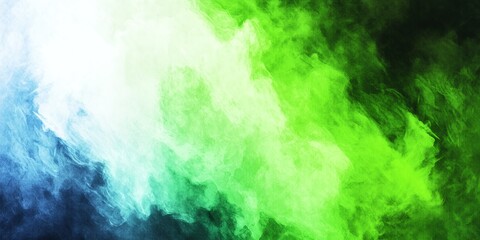 Fototapeta premium Abstract Green Blue Watercolor Texture Background Design Artistic Digital Paint Brush Image Style