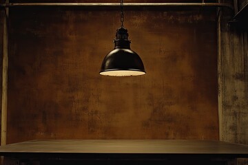 Obraz premium Industrial-style pendant lamp