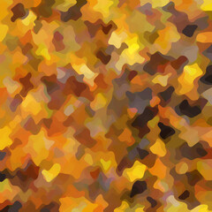 Colorful patched abstract background. Stain effect and camouflage. Spotted backdrop.