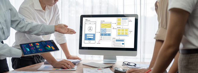 UX UI design process for brisk mobile application and website . Creative prototype of wireframe for...