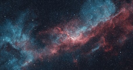 Cosmic nebulae swirl in deep space