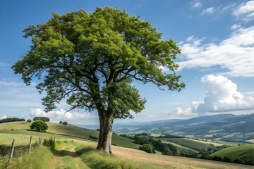 Obraz premium landscape with trees