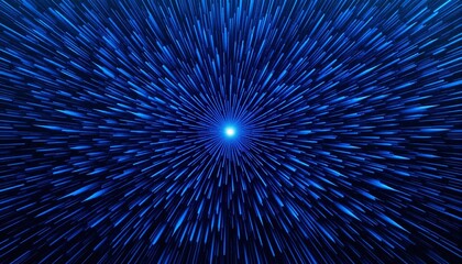 Fototapeta premium Unique, pointed blue radial background image, gradation, light, abstract, banner texture advertising poster