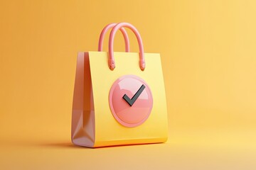 Shopping Bag with Checkmark