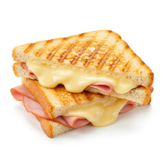 sandwich with ham and cheese