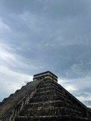 Pyramid of Chich&eacute;n Itz&aacute; in Yucat&aacute;n, Mexico