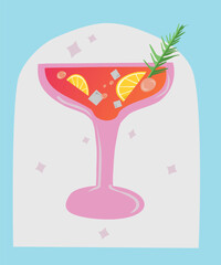 Napój – ilustracja wektorowa © Laura