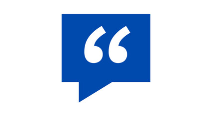 Quotation, status icon illustration